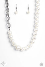 Load image into Gallery viewer, Paparazzi “My PEARL” White Necklace Earring Set - Cindysblingboutique
