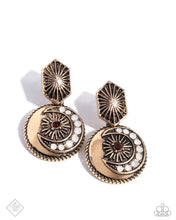 Load image into Gallery viewer, Paparazzi “Eclectic Energy” Gold Post Earrings - Paparazzi Accessories
