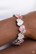 Load image into Gallery viewer, Paparazzi “Headliner Heart” Multi Stretch Bracelet
