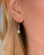 Load image into Gallery viewer, Paparazzi “Spirited Softness” Gold Necklace Earring Set - Paparazzi Accessories
