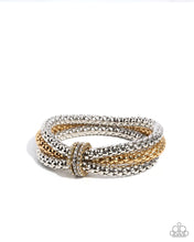 Load image into Gallery viewer, Paparazzi “Faceted Facade” Multi Stretch Bracelet - Paparazzi Accessories
