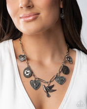 Load image into Gallery viewer, Paparazzi “Sparrow Social” Multi Necklace Earring Set - Paparazzi Accessories

