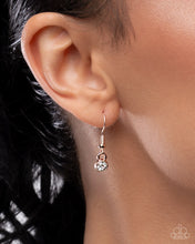Load image into Gallery viewer, Paparazzi “Word Tour” Rose Gold Lanyard Earring Set - Paparazzi Accessories
