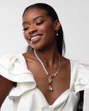 Load image into Gallery viewer, Paparazzi “Boisterous Ballet” Yellow Necklace Earring Set - Paparazzi Accessories
