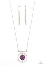 Load image into Gallery viewer, Paparazzi “Boulevard Bazaar” Purple Necklace Earring Set - Paparazzi Accessories
