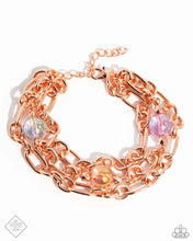 Load image into Gallery viewer, Paparazzi “Dawn of a New Day” Copper Adjustable Clasp Bracelet
