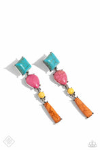 Load image into Gallery viewer, Paparazzi “Saharan Sabbatical” Blue Post Earrings - Paparazzi Accessories
