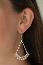 Load image into Gallery viewer, Paparazzi “Top To Bottom” Brown Dangle Earrings - Paparazzi Accessories
