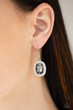 Load image into Gallery viewer, Paparazzi “The Modern Monroe” Silver Dangle Earrings - Paparazzi Accessories
