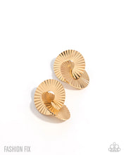 Load image into Gallery viewer, Paparazzi “Perceptive Prize” Gold Post Earrings - Paparazzi Accessories
