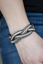 Load image into Gallery viewer, Paparazzi “Girls Do It Better" Silver Bracelet - Paparazzi Accessories
