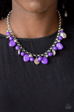 Load image into Gallery viewer, Paparazzi “Flirtatiously Florida” Purple  Necklace Earring Set - Paparazzi Accessories
