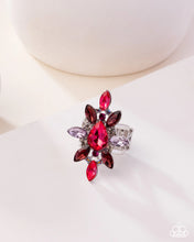 Load image into Gallery viewer, Paparazzi “Explosive Element” Pink Stretch Ring - Paparazzi Accessories
