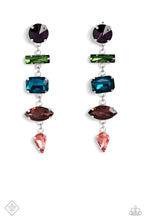 Load image into Gallery viewer, Paparazzi “Connected Confidence” Multi Post Earrings
