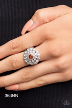 Load image into Gallery viewer, Paparazzi “Effervescent Crescendo” Brown Stretch Ring
