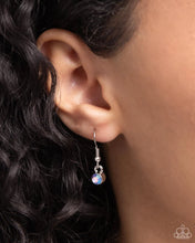 Load image into Gallery viewer, Paparazzi “Winged Wonder” Blue Necklace Earring Set - Paparazzi Accessories
