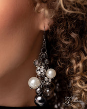 Load image into Gallery viewer, Paparazzi “Mischievous” Zi Collection Black Necklace Earring Set - Paparazzi Accessories
