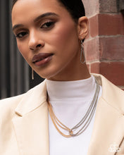Load image into Gallery viewer, Paparazzi “Coiled Cause” Multi Short Necklace Earring Set - Paparazzi Accessories
