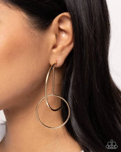 Load image into Gallery viewer, Dreaming of Hoops Gold Hoop Earrings
