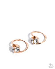 Load image into Gallery viewer, Paparazzi “Luminescent Lighthouse” Gold Hoops - Paparazzi Accessories
