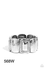 Load image into Gallery viewer, Paparazzi “Refined Radiance” White Stretch Bracelet
