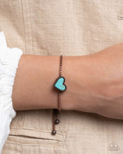 Load image into Gallery viewer, Paparazzi “Courting California” Copper Adjustable Bracelet - Paparazzi Accessories
