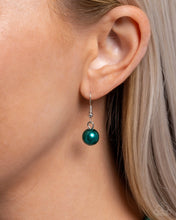 Load image into Gallery viewer, Paparazzi “Distinguished Desire” Green Necklace Earring Set - Paparazzi Accessories
