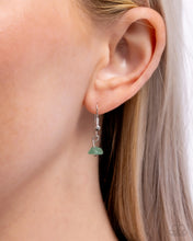 Load image into Gallery viewer, Paparazzi “Transformation Tiers” Green Necklace Earring Set - Paparazzi Accessories

