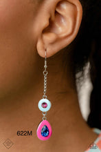 Load image into Gallery viewer, Paparazzi “Colorblock Canvas” Dangle Earrings - Cindysblingboutique
