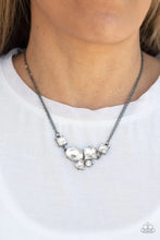 Load image into Gallery viewer, Paparazzi “Constellation Collection” Black Necklace Earring Set - Paparazzi Accessories
