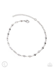 Load image into Gallery viewer, Paparazzi “Relaxed Radiance” Silver Adjustable Clasp Anklet - Paparazzi Accessories
