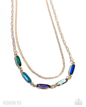 Load image into Gallery viewer, Paparazzi “Tailored Theme” Multi Necklace Earring Set - Paparazzi Accessories
