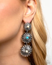 Load image into Gallery viewer, “Palm Tree” Promise White Post Earring - Paparazzi Accessories
