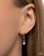 Load image into Gallery viewer, Paparazzi “Padlock Potential” Silver Necklace Earring Set - Paparazzi Accessories
