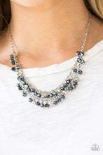 Load image into Gallery viewer, Paparazzi &quot;So In Season&quot; Blue Necklace Earring Set - Paparazzi Accessories
