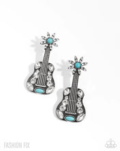 Load image into Gallery viewer, Paparazzi "Country Comeback" Blue Post Earrings - Paparazzi Accessories
