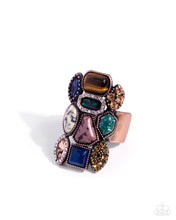 Load image into Gallery viewer, Paparazzi “Earthy Possibilities” Copper Stretch Ring - Paparazzi Accessories
