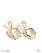 Load image into Gallery viewer, Paparazzi “Fashionable Finery” Gold Post Earrings - Paparazzi Accessories
