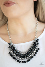 Load image into Gallery viewer, Paparazzi “Jubilant Jingle” Black Necklace Earring Set - Paparazzi Accessories

