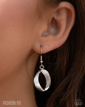 Load image into Gallery viewer, Paparazzi “Ambitious Ambiance” White Necklace Earring Set - Paparazzi Accessories
