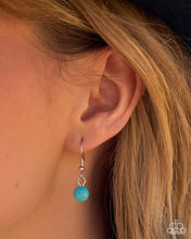 Load image into Gallery viewer, Paparazzi “Natural Noise” Blue Necklace Earring Set - Paparazzi Accessories
