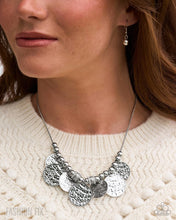 Load image into Gallery viewer, Paparazzi “Fun-Loving Festival” White Necklace Earring Set - Paparazzi Accessories

