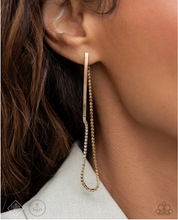 Load image into Gallery viewer, “Tailored Trade” Gold Post Earrings - Paparazzi Accessories
