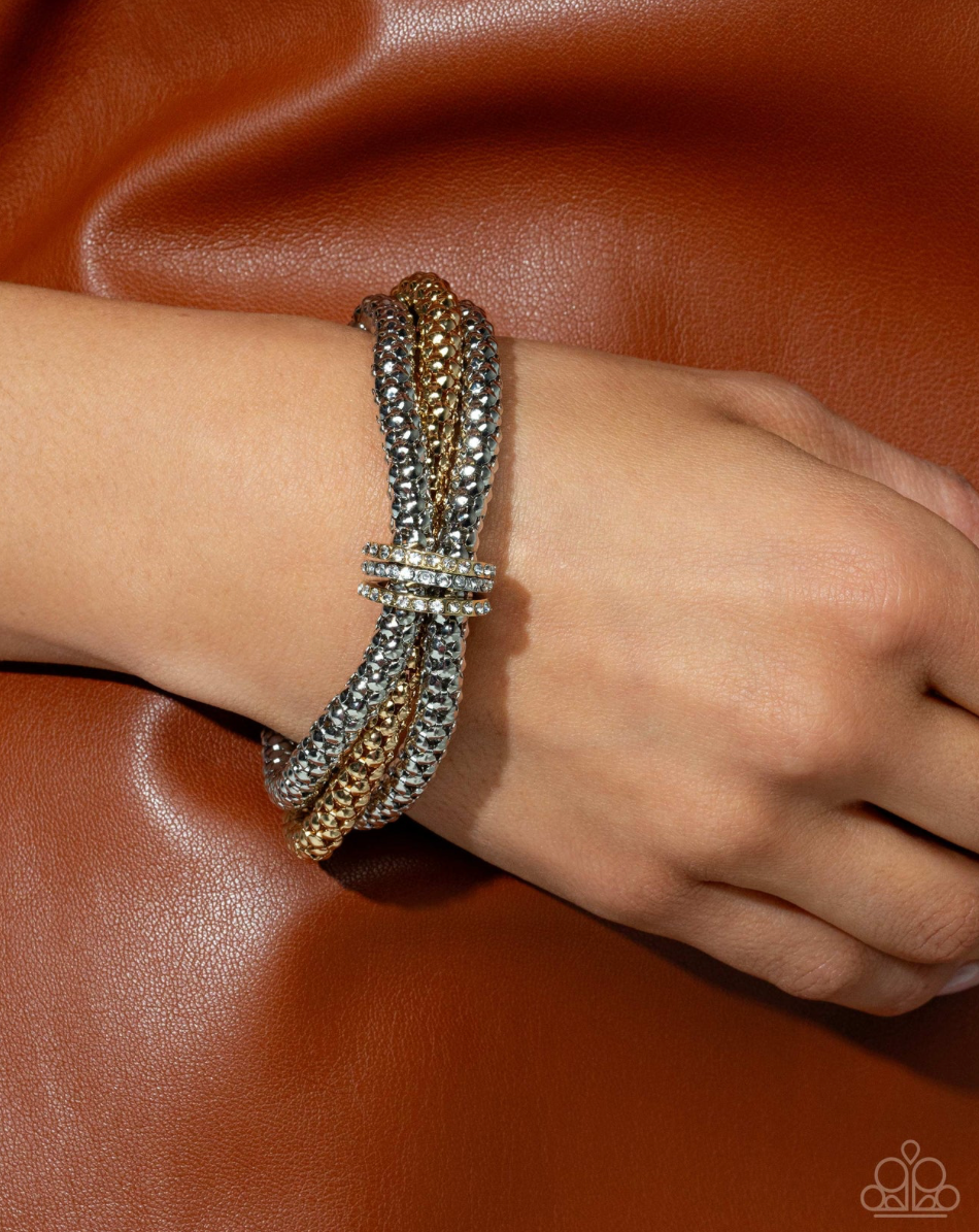 Paparazzi “Faceted Facade” Multi Stretch Bracelet - Paparazzi Accessories