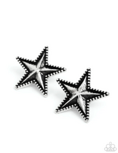 Load image into Gallery viewer, Paparazzi “Staunch Studs” Silver Post Earrings - Paparazzi Accessories
