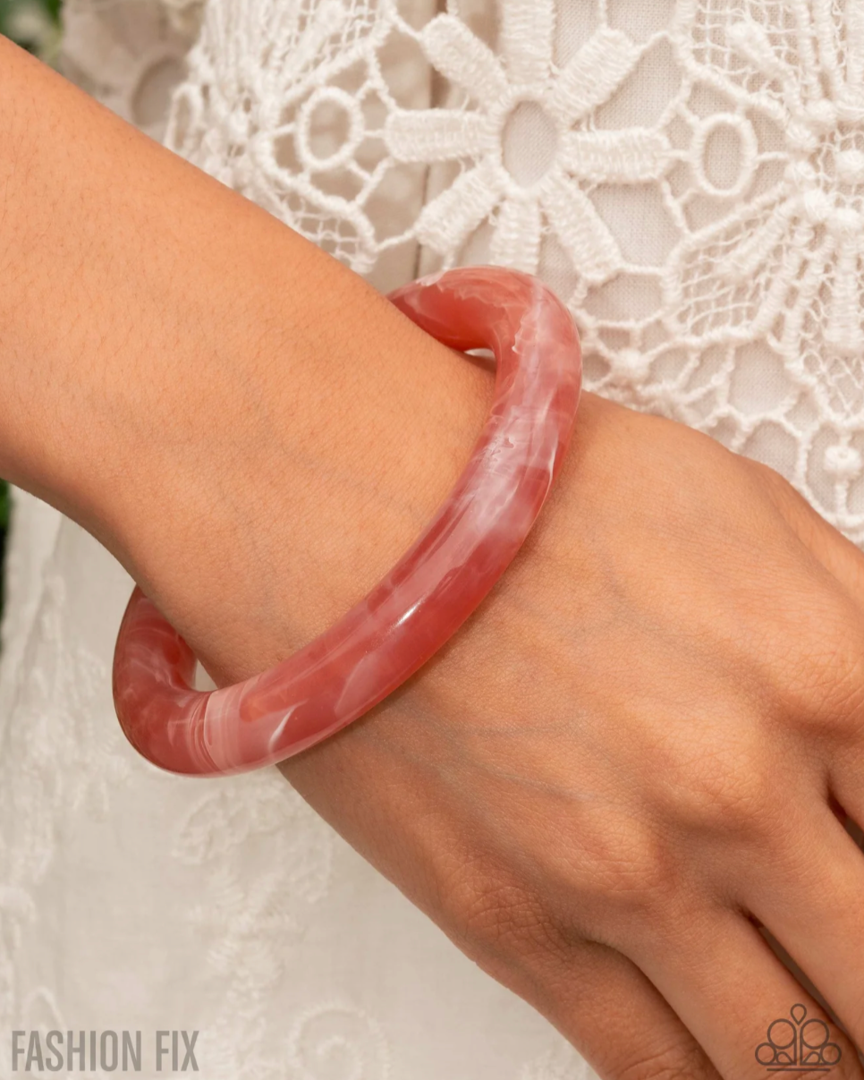 Paparazzi “Lovely Livestream” Brown Cuff Bracelet - Paparazzi Accessories