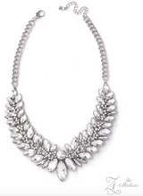 Load image into Gallery viewer, Paparazzi “Poised” 2025 Zi Collection Silver Necklace Earring Set - Paparazzi Accessories
