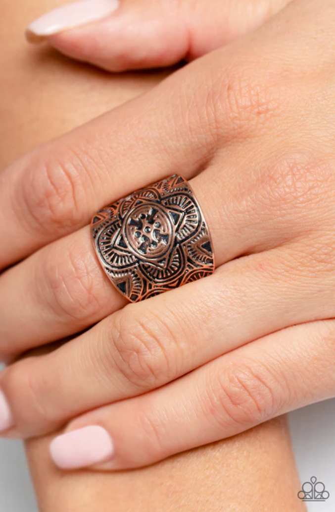 Argentine Arches Copper Ring