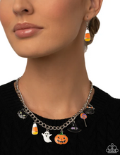 Load image into Gallery viewer, Paparazzi “Haunting Night” Multi Necklace Earring Set - Paparazzi Accessories
