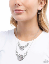 Load image into Gallery viewer, Paparazzi “Remarkable Rose” Pink Necklace Earring Set - Paparazzi Accessories
